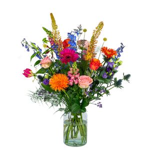Veldboeket bonte kleuren