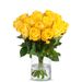 Bouquet 20x yellow roses L4