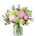 Minty pioenroos boeket (medium)