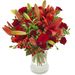 Warm red bouquet